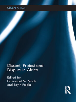 cover image of Dissent, Protest and Dispute in Africa